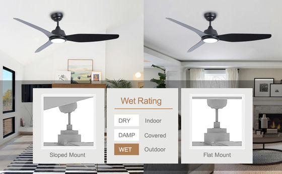 56 Luci di ventilatore di soffitto intelligenti con controllo Alexa/Google Home