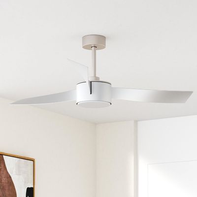 52 pollici di moda ventilatore di soffitto in argento con telecomando