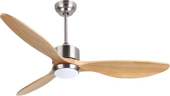 Ventilatore da soffitto bianco nero oro 52 con motore a corrente continua a 6 velocità