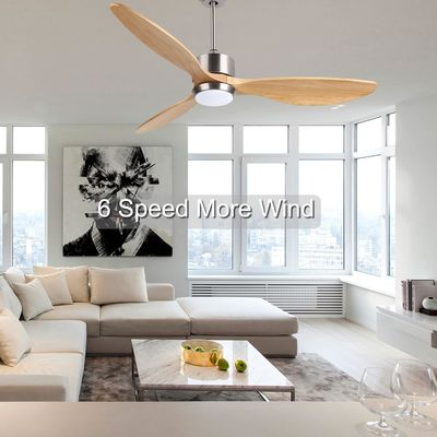 Ventilatore da soffitto bianco nero oro 52 con motore a corrente continua a 6 velocità