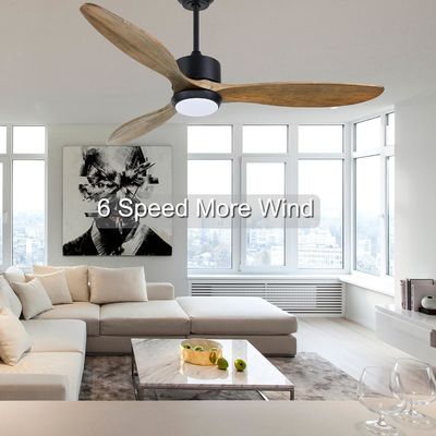 Ventilatore moderno da 52 pollici con luce per 12 piedi * 12 piedi a 17 piedi * 17 piedi