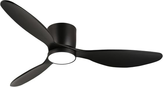 Ventilatore di soffitto bianco nero oro 52 con funzione di risparmio energetico