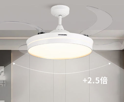 Ventilatore di soffitto a 6 velocità a motore CC con luce