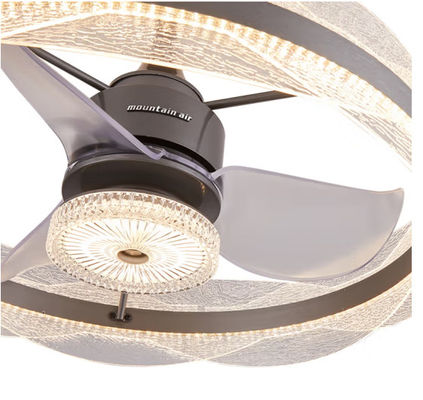 Luce ventilatore di soffitto intelligente con 6 velocità e 3 modalità di luce