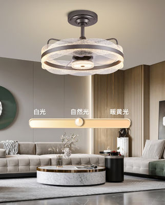 Luce ventilatore di soffitto intelligente con 6 velocità e 3 modalità di luce