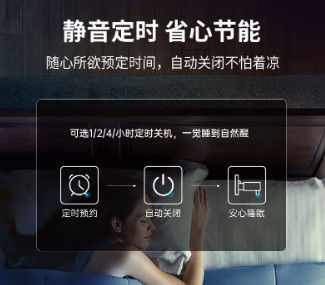 Ventilatore di soffitto Wi-Fi intelligente con luce e motore DC