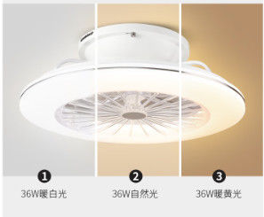 Ventilatore di soffitto ABS a 3 velocità con illuminazioni