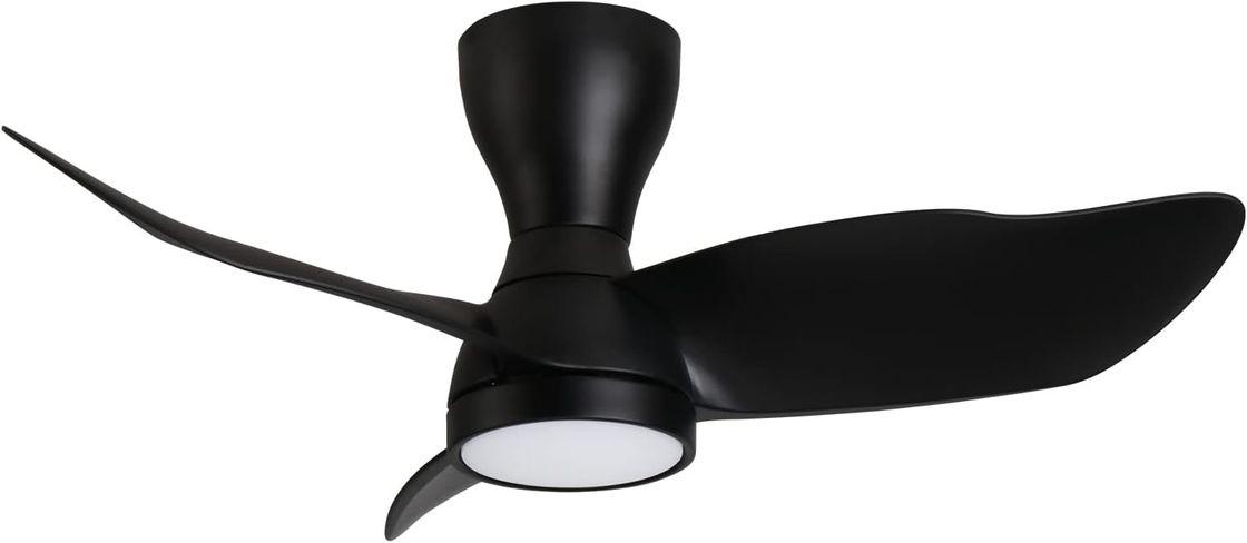 Elegante ventilatore di soffitto a motore a corrente continua da 36 pollici con controllo intelligente e Alexa / Google Assistant compatibile