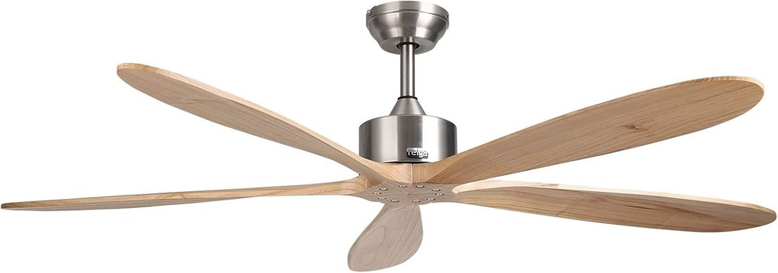 Ventilatore di soffitto intelligente con luce silenziosa e risparmio energetico Scelta a 6 velocità Compatibile con Alexa / Google Home