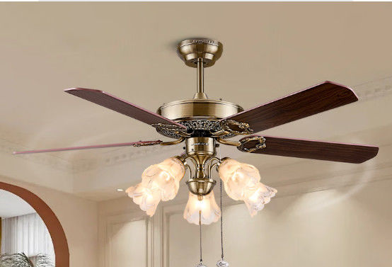 Moderno risparmio energetico DC silenzioso motore soffitto ventola luce con Alexa Google Home Smart Life 6 scelta di velocità
